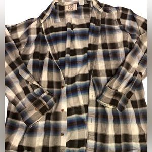 Comfy cotton flannel size large